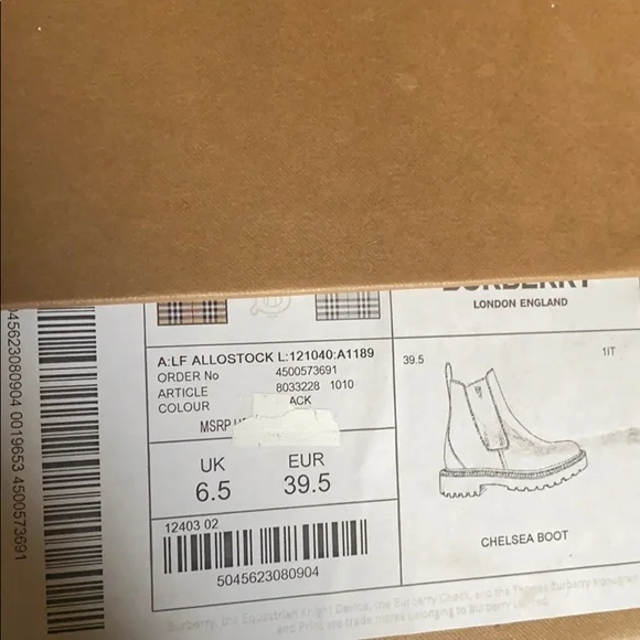 Burberry Chelsea Boots (Authentic) - Picture 4 of 10